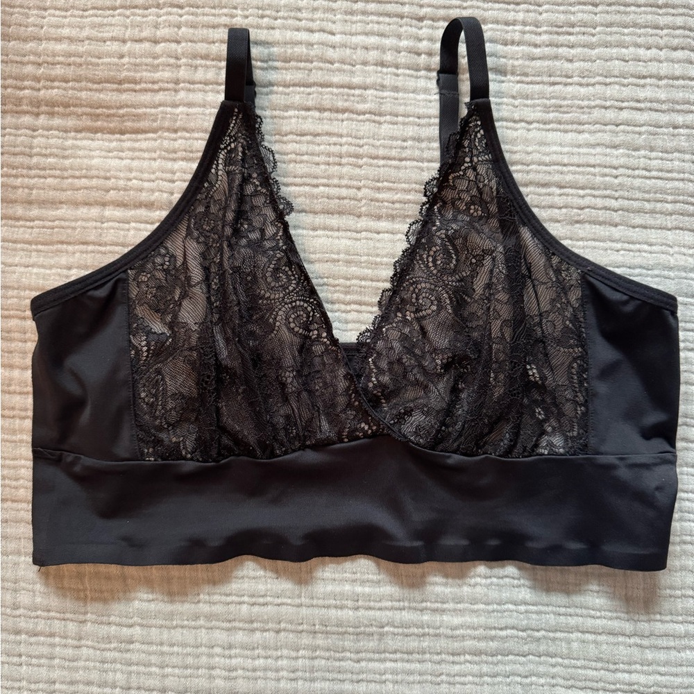 Sexy Ruby Ribbon Lace Second Skin Demi